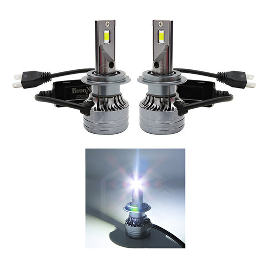 Kit Focos H7 C/ Canbus Csp3570 W7 C/ Ventilador Alta O Baja H7