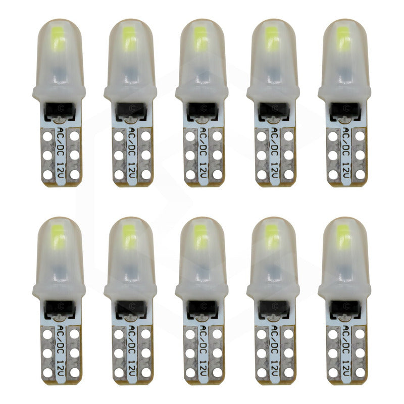 Kit 10 Focos Led Tablero Cluster T5 2721 12v 7 Colores