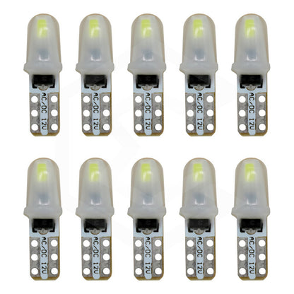 Kit 10 Focos Led Tablero Cluster T5 2721 12v 7 Colores