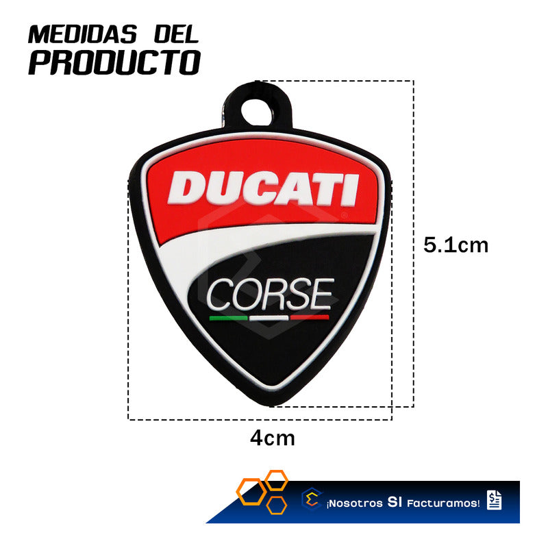 Llavero Ducati Corse Panigale Monster Diavel Moto Original Moto