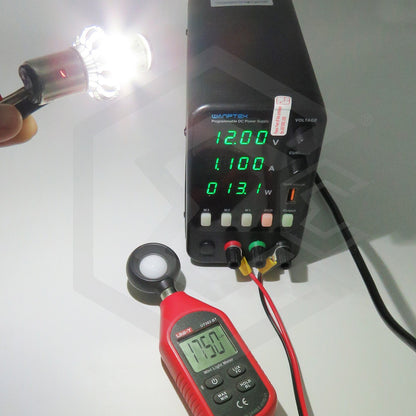 Foco De Carro/moto H4 2 Polos Ba20d Con Luz Led 4 Caras 15w