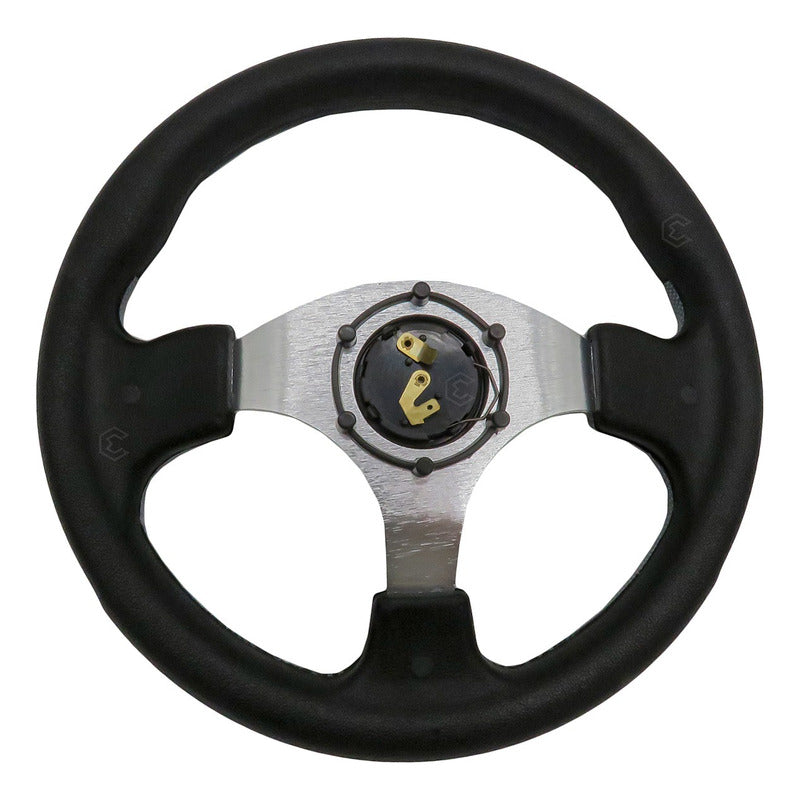 Volante Deportivo Universal De Metal Con 8 Pernos 320mm