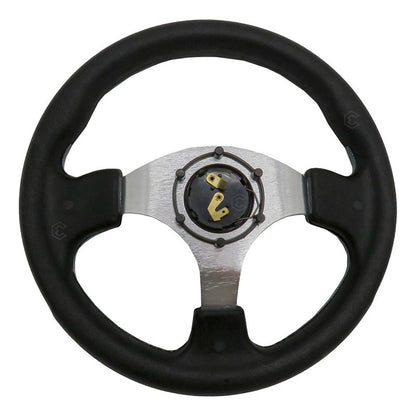 Volante Deportivo Universal De Metal Con 8 Pernos 320mm