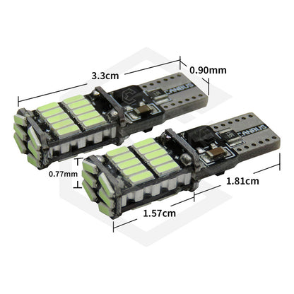 Kit 10 Focos De Pellizco 26 Led Canbus Smd Super Potente 12v