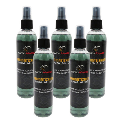 5 Aromatizantes Auto Desodorante Liquido Casa Oficina 270ml