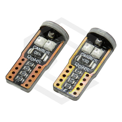 Par De Focos Pellizco 6 Led Burbuja Canbus Super Potente 12v