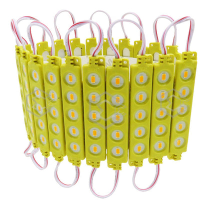 20 Modulos De 5 Leds 5630 Hiper Led Ip65 Contra Agua Color
