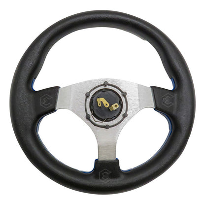 Volante Deportivo Universal De Metal Con 9 Pernos 320mm