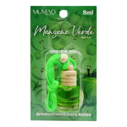 2 Aromatizante Colgante Botella 8ml Auto Casa Ambiente Mumao