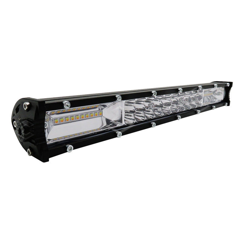 Barra Slim 60 Hiperled 13'' Blanco-ambar 5 Funciones 12-24v