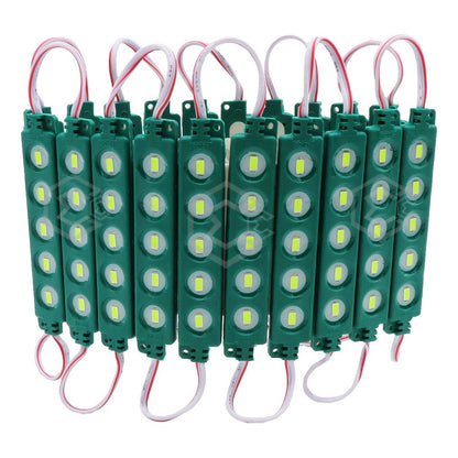 20 Modulos De 5 Leds 5630 Hiper Led Ip65 Contra Agua Color