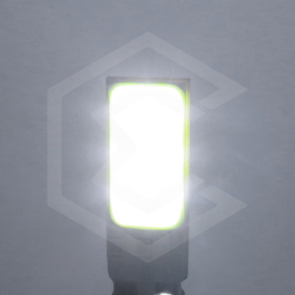 Kit De 10 Focos Pellizco T10 Led Cob Luz Interior Placa 12v