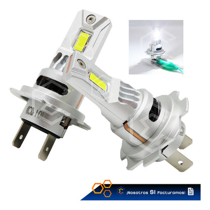 Kit 2 Focos H7 16 Leds Csp Chromite Alta Baja 12.4w 8,000lm H7