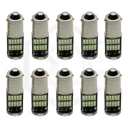 10 Focos De Pellizco 26 Led T11 Ba9s Bay9s Canbus 12v T