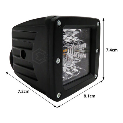 Faros 14 Led Auto Moto 5 Funciones 11000lm Bicolor 12-24v