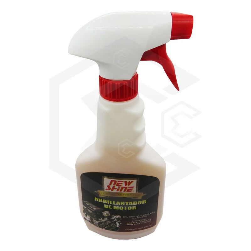 2 Abrillantador Para Motor New Shine Ultra Brillo Protector Rosa Chicle