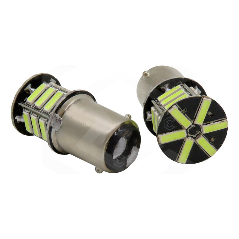 Par Focos 21 Leds 1176 2 Polos Con Patas Parejas Estrobo 12v