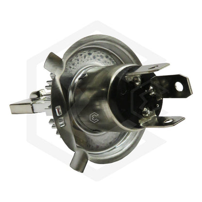 Foco Moto H4 12 Led Csp Alta Intensidad Cuerpo Metal 9000 Lm H4