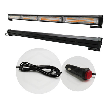 Barra Torreta Led Cob 4 Módulos Estrobo Código 16 Funciones
