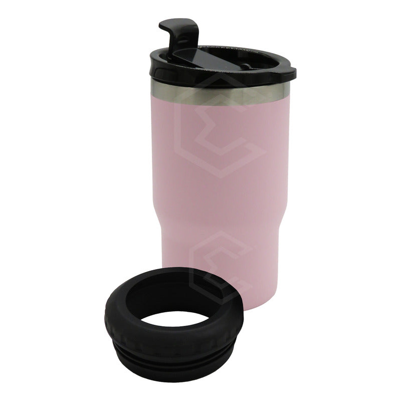 Termo Porta Latas Personalizado Nombre O Logo Láser 420ml
