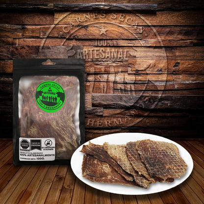 Carne Seca Laminada Artesanal Res Calidad Premium Snack 100g