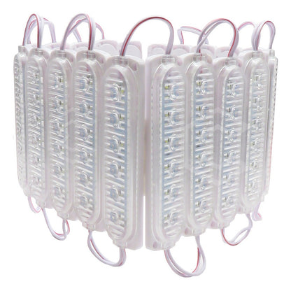 20 Módulos 6 Led Acrilico Alta Intensidad Color A Elegir 12v