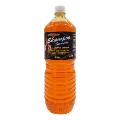 2 Shampoo Espumoso Auto Concentrado Acabado Brillante 1.5lts