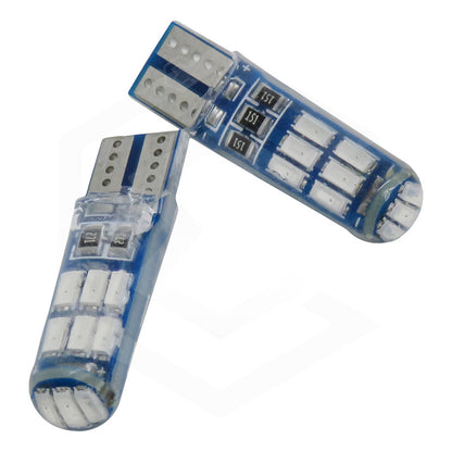 Par Focos De Pellizco T10 15 Leds Encapsulado