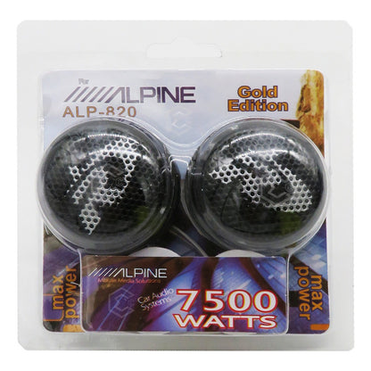 Par De Tweeters Grande Varias Marcas Bocina Negro 7500 Watts