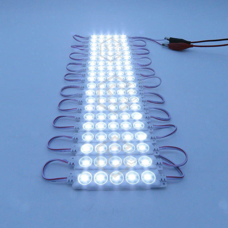 20 Modulos De 5 Leds 5630 Hiper Led Ip65 Contra Agua Color