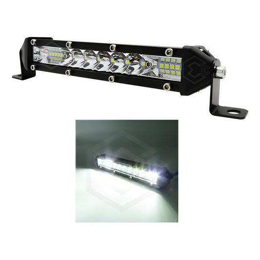 Barra Slim 16 Hiper Leds 6.7'' Blanco Fijo 19200lm 12-24v