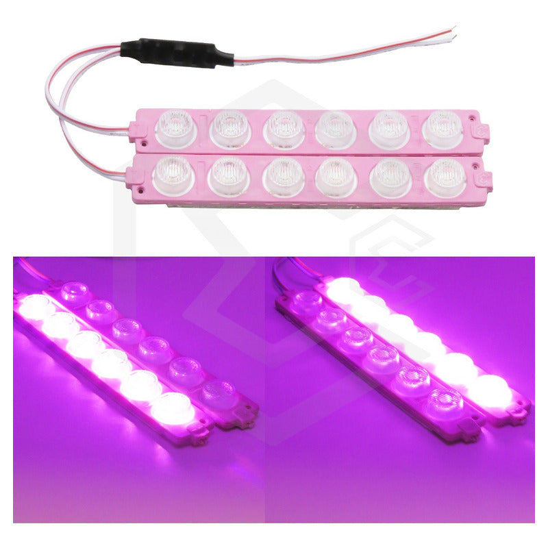10 Módulos 12 Leds Código 3 Funciones Grúa Torrera 6w