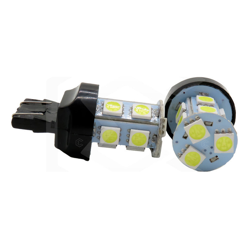2 Focos 1157 1156 1176 3157 7440 7443 13 Leds Fijo Par Focos