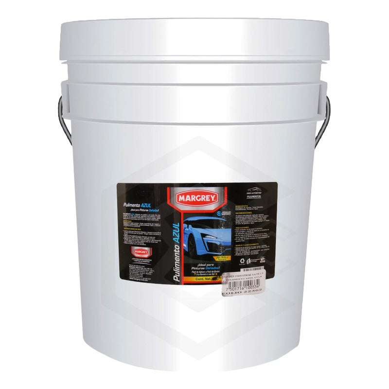Cubeta Pulimento 19lt Blanco,rojo,rosa Alto Brillo A Elegir