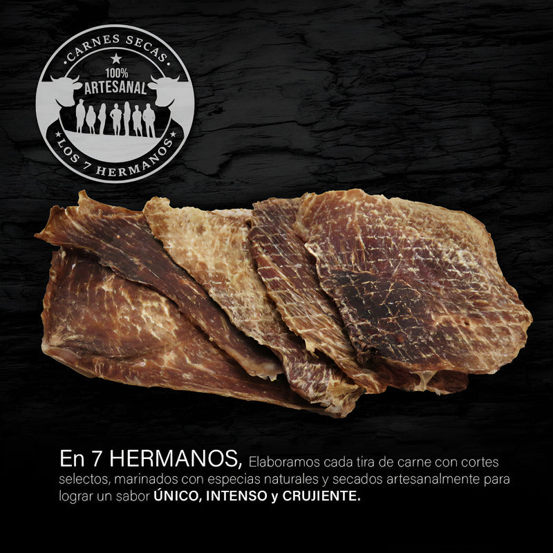 Carne Seca Laminada Artesanal De Res Limón Y Sal Snack 50g