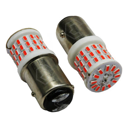 Par De Focos 1157 1034 2 Polos Canbus 57 Hiperled Fijo 12v