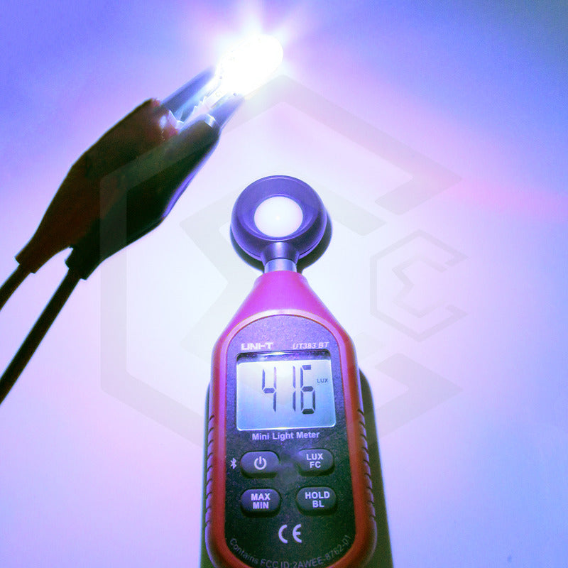 Kit 5 Pares  Focos Led Cob Pellizco T10 Silicon Auto Moto