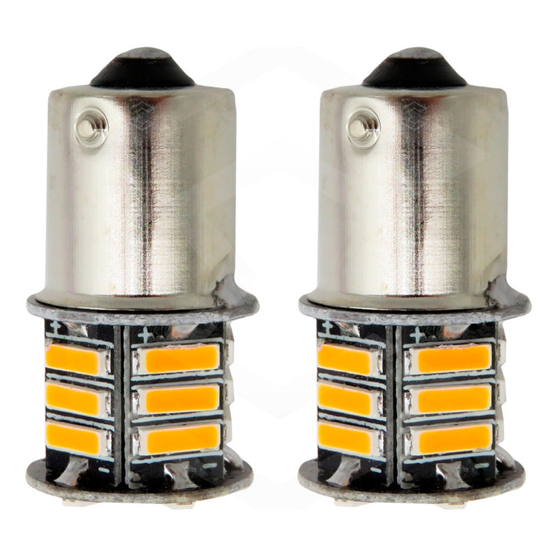Par Focos 21 Leds 7507 Cuarto Direccional Patas V Fijo 12v
