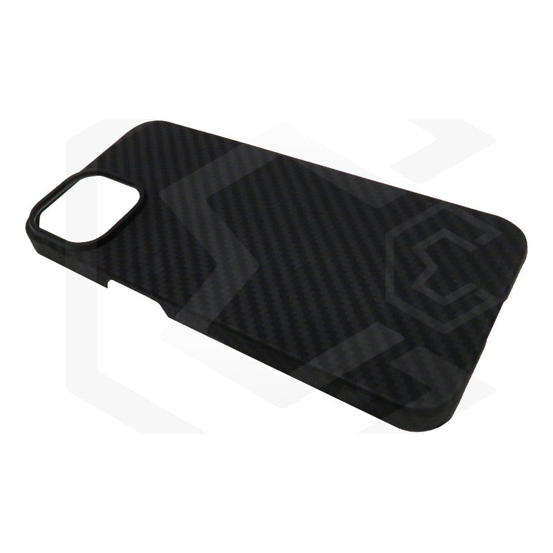 Funda Case De iPhone 13-14 Fibra De Carbono 100% Real