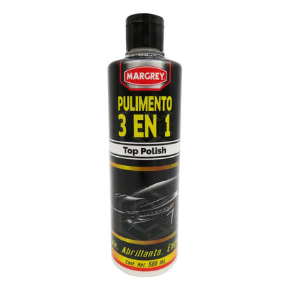 3abrillantador, Cera Y Pulimento 3 En 1 Polish Margrey 500ml