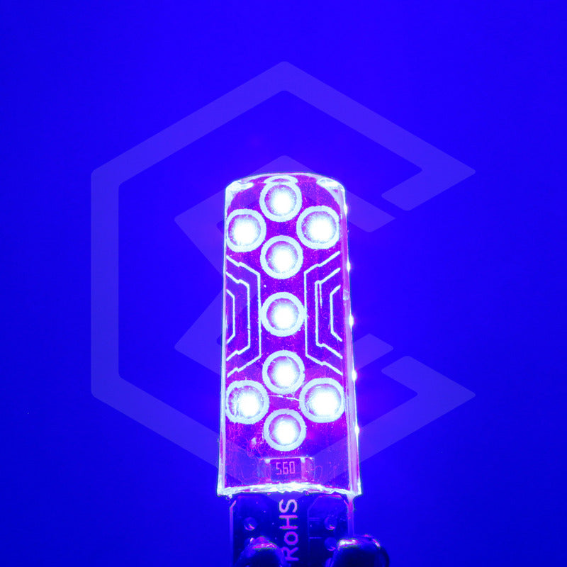 Par De Focos De Pellizco T10 18 Leds Cob Gel Alta Potencia