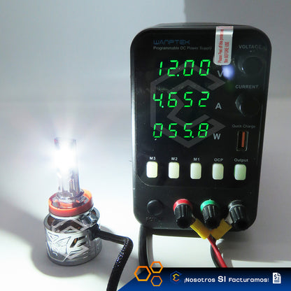Kit 2 Focos H11 48 Led Csp Nitrogeno Zinc Alta Baja 20,000lm H11