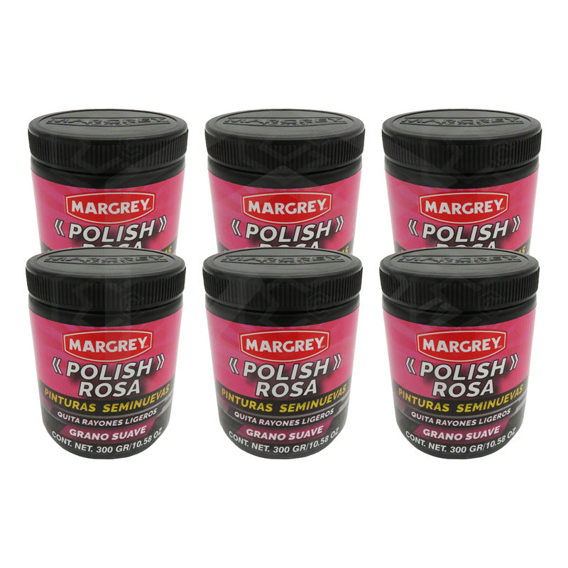 6 Polish 300gr Blanco,rojo,rosa Alto Brillo Grano A Elegir