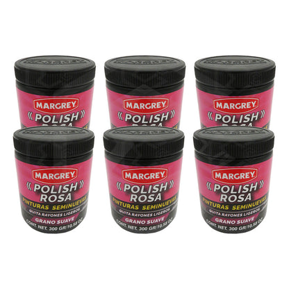 6 Polish 300gr Blanco,rojo,rosa Alto Brillo Grano A Elegir