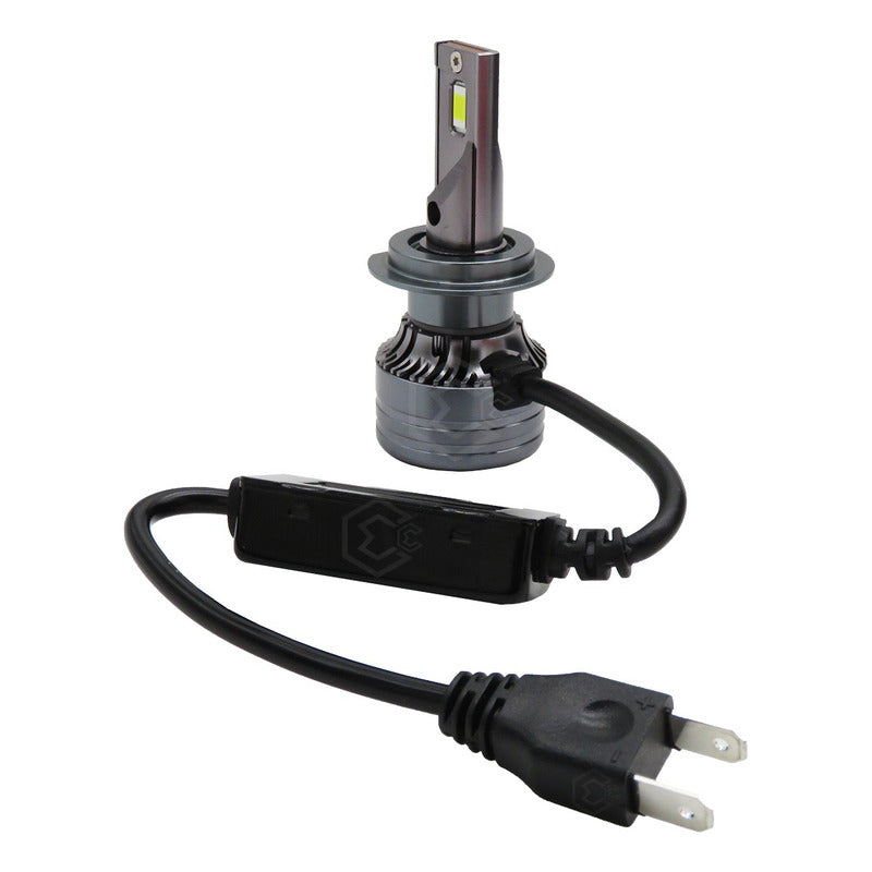 Kit Focos H7 C/ Canbus Csp3570 W7 C/ Ventilador Alta O Baja H7