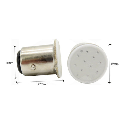 30 Focos 1156 1157 Led Cob Cuarto Stop Direccional Reversa