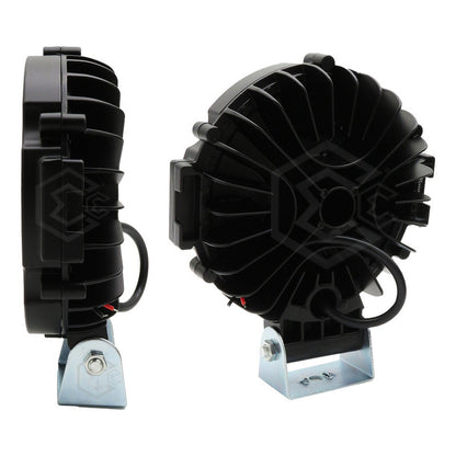 Par Faros Redondo Exploradores 45 Leds Fijo 36,000lm 12-24v