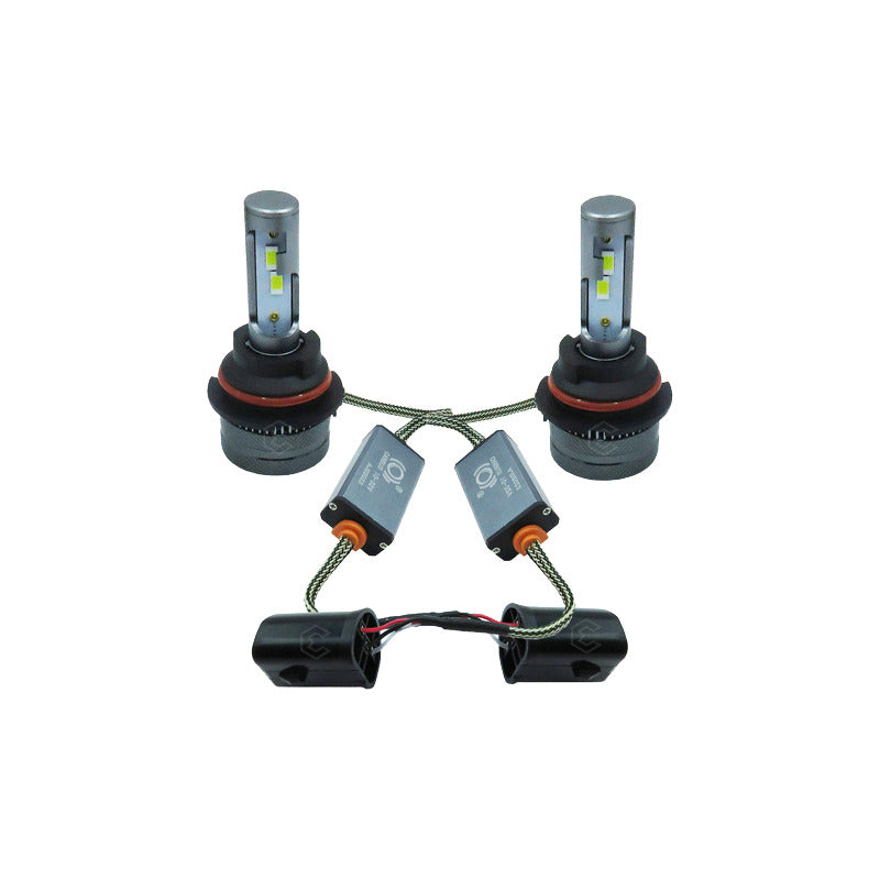 Kit Focos 9007 24 Led Csp 9-30v 33.5 Real Alta Y Baja 8000lm 9007