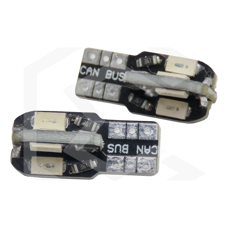 Kit 5 Par Focos De Pellizco 8 Led Canbus Alta Intensidad 12v