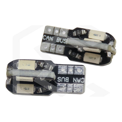 Kit 5 Par Focos De Pellizco 8 Led Canbus Alta Intensidad 12v